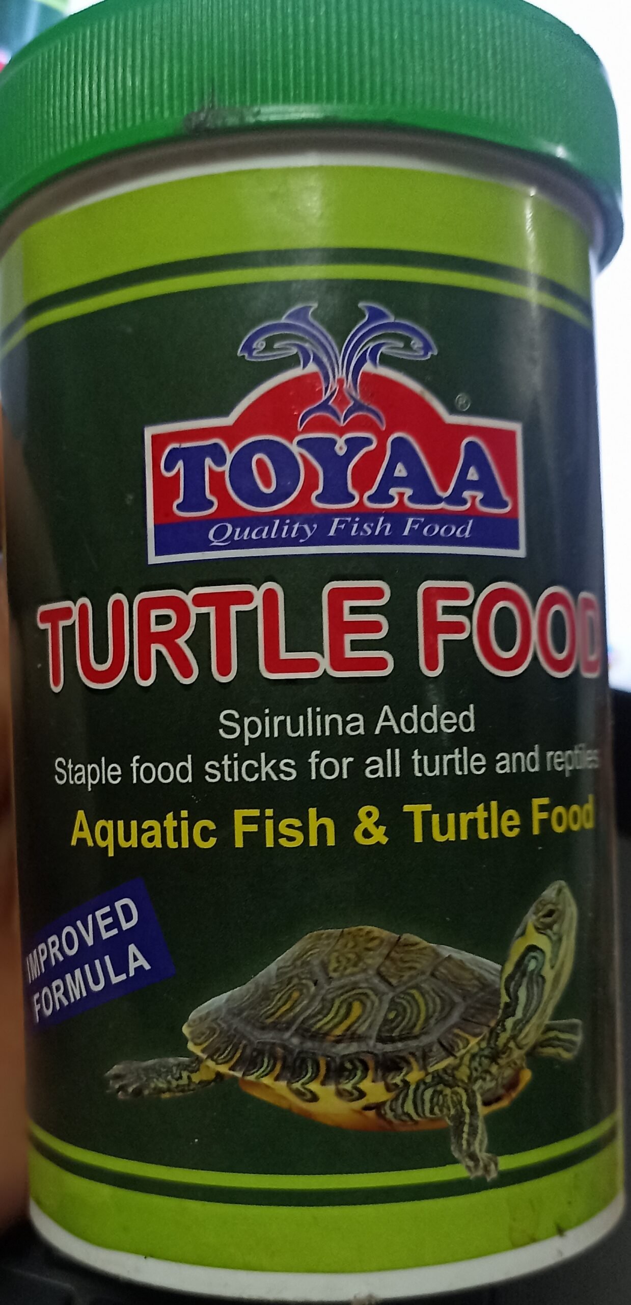Toya Turtle Food 220gm Staple Food Sticks for All Turtle Reptiles, Turtle Food
