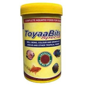 Toya BITS Fish Food 220gm for Growth and Health of All Life Stages /sinking fish food / non veg fish food
