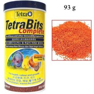 Tetra Bits Fish Food For All Discus & Other Demanding Tropical Fish To Maintain Good Health, Colour & Growth, Bio Active Formula, All Life Stages, Pellet, 93 Grams